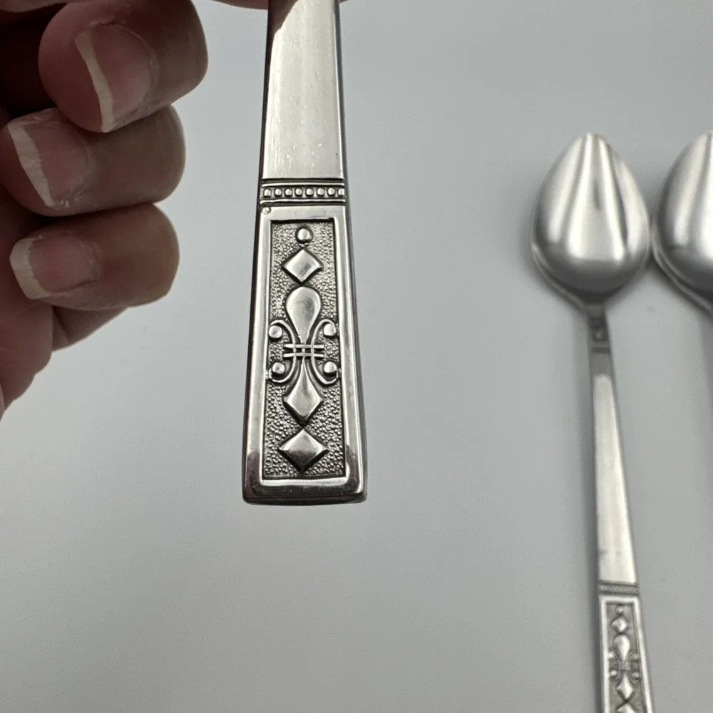7 Tablespoons CORTINA Interpur stainless Flatware MCM Japan